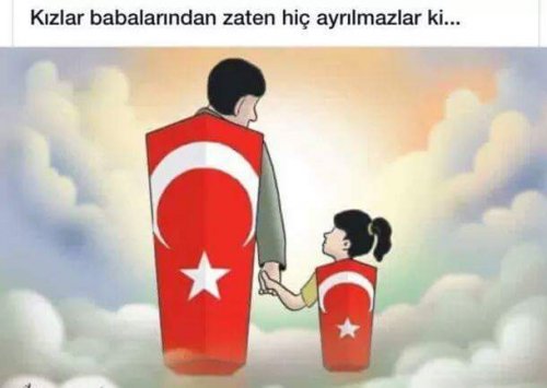 Kızlar bababalarından zaten hiç ayrılmazlar ki!...